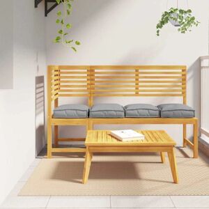 Vidaxl Graue 40x40x8 cm Kissen - Innenbereich Vidaxl Graue 40x40x8 cm Kissen - Innenbereich