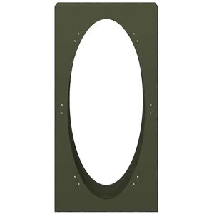 vidaXL Firewood Rack Olive Green 50x23x100 cm Cold Rolled Steel - Firewood Rack vidaXL Firewood Rack Olive Green 50x23x100 cm Cold Rolled Steel - Firewood Rack