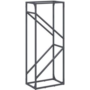 vidaXL Firewood Rack - Durable Steel - 40x25x100 cm - Firewood Rack vidaXL Firewood Rack - Durable Steel - 40x25x100 cm - Firewood Rack