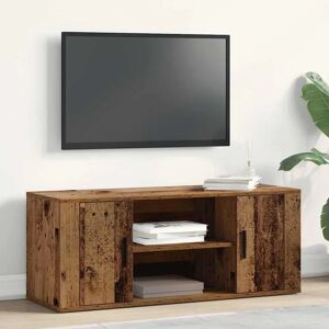 vidaXL TV-Schrank Altes Holz MDF Mittel Rustikaler - TV-Ständer vidaXL TV-Schrank Altes Holz MDF Mittel Rustikaler - TV-Ständer
