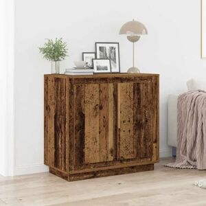 VIDAXL - Buffet en bois vieilli 80x34x75 cm - Style rustique - Publicité VIDAXL - Buffet en bois vieilli 80x34x75 cm - Style rustique - Publicité