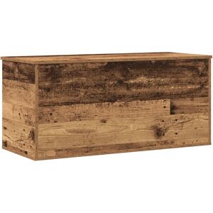 Vidaxl Gammelt Træ Opbevaringskasse 100x42x46 cm Rustik Opbevaringsboks Vidaxl Gammelt Træ Opbevaringskasse 100x42x46 cm Rustik Opbevaringsboks