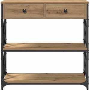 vidaXL Holz-Couchtisch mit Schubladen vidaXL Holz-Couchtisch mit Schubladen