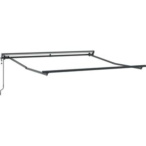 Vidaxl Electric Retractable Awning - 3x2.5 M - Rectangular - Metal Vidaxl Electric Retractable Awning - 3x2.5 M - Rectangular - Metal