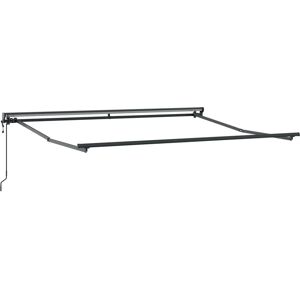 Vidaxl Metal Retractable Electric Awning - Modern UV-Resistant Shade Vidaxl Metal Retractable Electric Awning - Modern UV-Resistant Shade