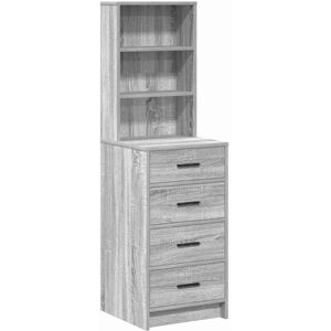 vidaXL Sonoma Graues Highboard - Highboard vidaXL Sonoma Graues Highboard - Highboard