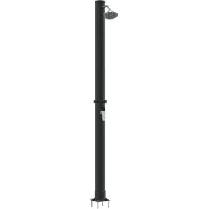 vidaXL Outdoor Shower 217 cm 20 L Black - Outdoor Shower vidaXL Outdoor Shower 217 cm 20 L Black - Outdoor Shower