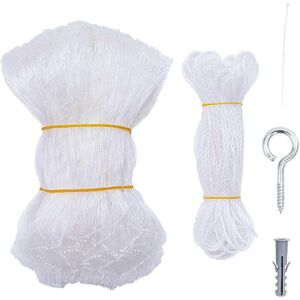 vidaXL Cat Safety Net 8x3m Transparent Nylon vidaXL Cat Safety Net 8x3m Transparent Nylon