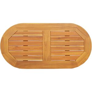 vidaXL Oval Solid Wood Tabletop - 80x40x2.2 cm vidaXL Oval Solid Wood Tabletop - 80x40x2.2 cm