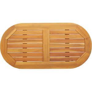 vidaXL Oval Solid Acacia Wood Table Top - 90 x 45 cm vidaXL Oval Solid Acacia Wood Table Top - 90 x 45 cm