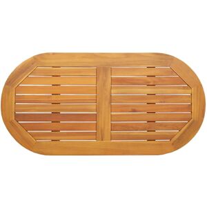 vidaXL Brown Oval Acacia Tabletop - Tabletop vidaXL Brown Oval Acacia Tabletop - Tabletop