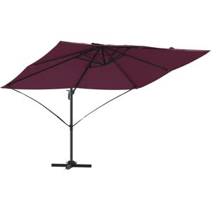 Vidaxl Large Polyester Tilt Cantilever Parasol - Parasol Vidaxl Large Polyester Tilt Cantilever Parasol - Parasol