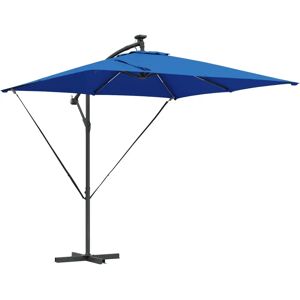 Vidaxl Steel Blue Patio Umbrella - Patio Umbrella Vidaxl Steel Blue Patio Umbrella - Patio Umbrella