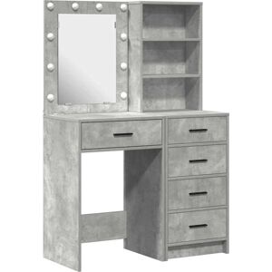 vidaXL Grijze Beton Opbergkast - Storage Cabinet vidaXL Grijze Beton Opbergkast - Storage Cabinet