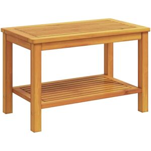 vidaXL Coffee Table - 70x40x45 cm - Solid Acacia Wood - Brown vidaXL Coffee Table - 70x40x45 cm - Solid Acacia Wood - Brown