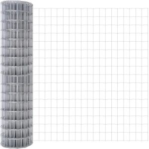 Valla Euro Rectangular Steel Fence - Durable Galvanized Metal (10x1.4 M) Valla Euro Rectangular Steel Fence - Durable Galvanized Metal (10x1.4 M)