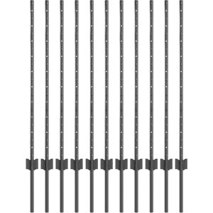 vidaXL U-Channel Tuinpaal - 22 stuks Grijs 100cm Staal 140cm vidaXL U-Channel Tuinpaal - 22 stuks Grijs 100cm Staal 140cm