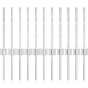 vidaXL Poteaux de clôture en U 40 cm - Poteaux - Publicité vidaXL Poteaux de clôture en U 40 cm - Poteaux - Publicité