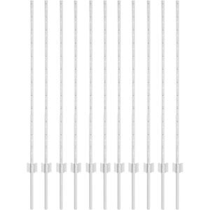 vidaXL Zaunpfosten 22 Stück U-Profil 120 cm Verzinkter Stahl Silber - Zaunpfosten vidaXL Zaunpfosten 22 Stück U-Profil 120 cm Verzinkter Stahl Silber - Zaunpfosten