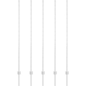 vidaXL Gitterstolpe 10 Stykker U-kanal 150cm Galvaniseret Stål Sølv - Fence Post vidaXL Gitterstolpe 10 Stykker U-kanal 150cm Galvaniseret Stål Sølv - Fence Post