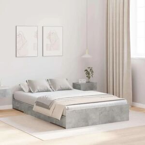 Vidaxl Modern Bed with Storage - 120x200 Cm - Bed Vidaxl Modern Bed with Storage - 120x200 Cm - Bed