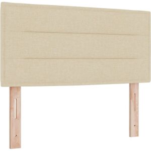 vidaXL Hovedgærde Creme Rektangulært 90 cm - Hovedgærde vidaXL Hovedgærde Creme Rektangulært 90 cm - Hovedgærde