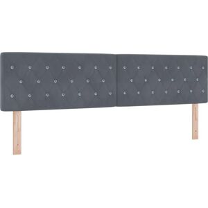 vidaXL Topmadras med krystalknap - Udført i fløjl - Passer til 180 cm seng vidaXL Topmadras med krystalknap - Udført i fløjl - Passer til 180 cm seng
