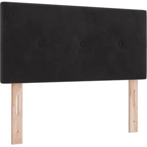 vidaXL Headboard Black Velvet 100 x 40 x 7 cm - Headboard vidaXL Headboard Black Velvet 100 x 40 x 7 cm - Headboard