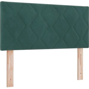 vidaXL Mørkegrøn diamantblok stil hovedgærde - 90 cm - Hovedgærde vidaXL Mørkegrøn diamantblok stil hovedgærde - 90 cm - Hovedgærde