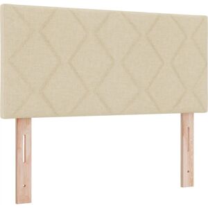 vidaXL Hodegjerte i diamantblokkdesign - Hodegjerte, Creme, 100 cm vidaXL Hodegjerte i diamantblokkdesign - Hodegjerte, Creme, 100 cm