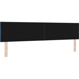 vidaXL Tête de lit - Diamond Blocks Bleu 200 cm - Tête de lit vidaXL Tête de lit - Diamond Blocks Bleu 200 cm - Tête de lit