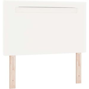 vidaXL Headboard Wall-Mounted White 90 cm PVC - Headboard vidaXL Headboard Wall-Mounted White 90 cm PVC - Headboard