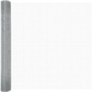 Vidaxl Galvanized Steel Wire Fence - 50m x 1.2m - Durable & Easy to Install Vidaxl Galvanized Steel Wire Fence - 50m x 1.2m - Durable & Easy to Install