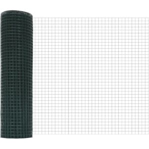 Valla de alambre soldado recubierta de PVC resistente VidaXL - Fencing Valla de alambre soldado recubierta de PVC resistente VidaXL - Fencing