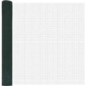 VIDAXL Steel Welded Wire Fence - Rectangular Outdoor Garden Barrier VIDAXL Steel Welded Wire Fence - Rectangular Outdoor Garden Barrier