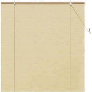 vidaXL Bamboo Window Blinds - Natural 140x160cm - Window blinds and shades vidaXL Bamboo Window Blinds - Natural 140x160cm - Window blinds and shades