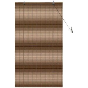 vidaXL Window Blind with Curtains - Bamboo 100x160cm vidaXL Window Blind with Curtains - Bamboo 100x160cm