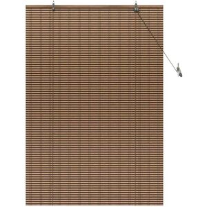 vidaXL Bamboo Window Blind with Curtains - 120 x 160 cm vidaXL Bamboo Window Blind with Curtains - 120 x 160 cm