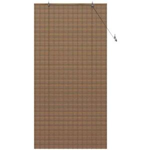 vidaXL Window Blind with Curtains - 120 x 220 cm Bamboo vidaXL Window Blind with Curtains - 120 x 220 cm Bamboo