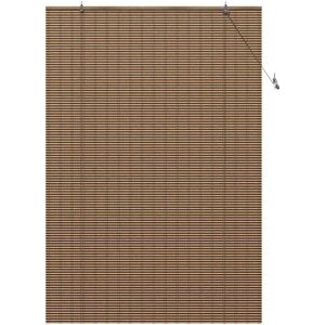 vidaXL Bamboo Window Blind with Curtains 150x220cm - Window Blind vidaXL Bamboo Window Blind with Curtains 150x220cm - Window Blind