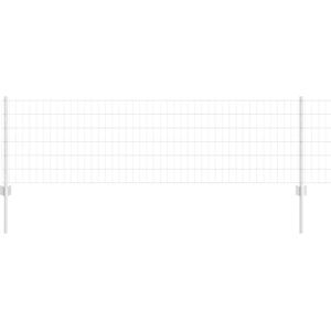 vidaXL Steel Euro Fence with 5 U-Posts - Durable Outdoor Boundary vidaXL Steel Euro Fence with 5 U-Posts - Durable Outdoor Boundary