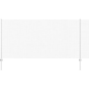 vidaXL Galvanisert trådgjerde med 10 U-poster Sølv - Gjerde vidaXL Galvanisert trådgjerde med 10 U-poster Sølv - Gjerde