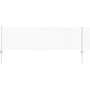 vidaXL galvanisert stålgjerde - Holdbart geometrisk design - 3 ruller inkludert vidaXL galvanisert stålgjerde - Holdbart geometrisk design - 3 ruller inkludert