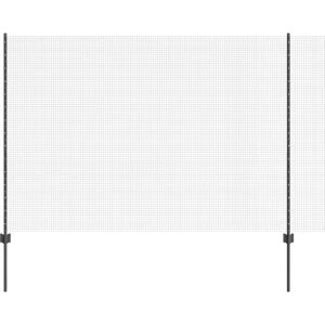 vidaXL Clôture avec poteaux en U et maille – Jardin – Résistante – Élégante vidaXL Clôture avec poteaux en U et maille – Jardin – Résistante – Élégante