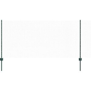 vidaXL Fence Post U-Channel Green 100 cm Steel 10 x 1 m - Fence Post vidaXL Fence Post U-Channel Green 100 cm Steel 10 x 1 m - Fence Post