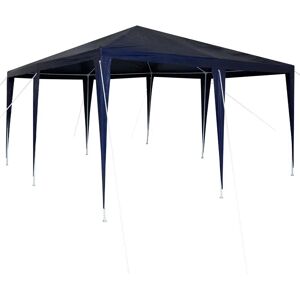 vidaXL Festtelt blå 4x4 m PE 400 x 400 x 270 cm vidaXL Festtelt blå 4x4 m PE 400 x 400 x 270 cm