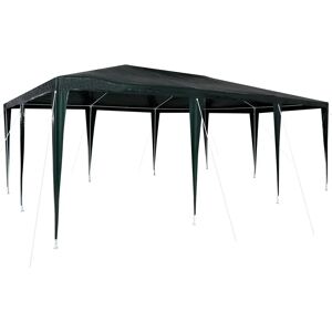 VIDAXL - Grøn partytelt 6x4 m PE - Udendørs Begivenhedsskygge VIDAXL - Grøn partytelt 6x4 m PE - Udendørs Begivenhedsskygge