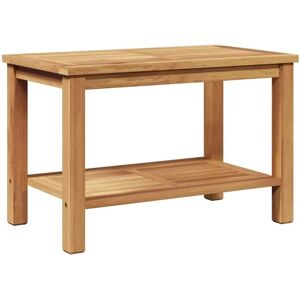 vidaXL Coffee table Brown - Solid Teak Wood - 70x40x45 cm vidaXL Coffee table Brown - Solid Teak Wood - 70x40x45 cm