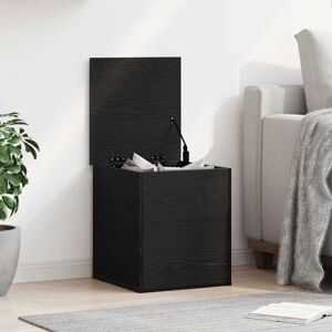 VidaXL Opbevaringskiste - Sort eg - 40x42x46 cm - Opbevaringsmøbel VidaXL Opbevaringskiste - Sort eg - 40x42x46 cm - Opbevaringsmøbel