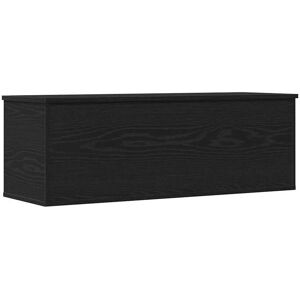 Vidaxl Coffre de Rangement en Bois Noir 102x35x35 cm - Coffre - Publicité Vidaxl Coffre de Rangement en Bois Noir 102x35x35 cm - Coffre - Publicité